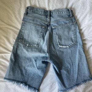 AGOLDE Size 25 Pinch Waist Denim Shorts